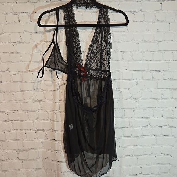 Ruzishun black lingerie set size 3X NWT - Picture 5 of 8